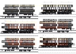 Zeige Details für Märklin 42047 H0 Abteilwagen-Set KPEV Bild von Märklin 42047 H0 Abteilwagen-Set KPEV