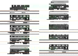 Show details for Märklin 87620 Z Schnellzugwagen-Set Einheitsbauart Picture of Märklin 87620 Z Schnellzugwagen-Set Einheitsbauart