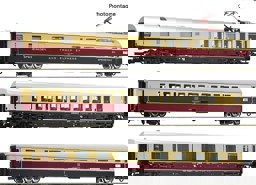 Show details for Roco 6200121 H0 3er Set AKE Rheingold Teil 2 Picture of Roco 6200121 H0 3er Set AKE Rheingold Teil 2