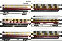 Show details for Roco 6200122 H0 3er Set AKE Rheingold Teil 3 Picture of Roco 6200122 H0 3er Set AKE Rheingold Teil 3