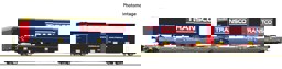 Zeige Details für Roco 6600113 H0 Doppeltragwagen T3000e Hupac Bild von Roco 6600113 H0 Doppeltragwagen T3000e Hupac