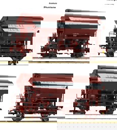 Zeige Details für Roco 6600124 H0 2er Set Schwenkdachwagen DB Bild von Roco 6600124 H0 2er Set Schwenkdachwagen DB