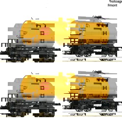 Zeige Details für Roco 6600199 H0 2er Set Kesselwagen DR Minol Bild von Roco 6600199 H0 2er Set Kesselwagen DR Minol