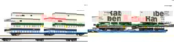 Zeige Details für Roco 6600117 H0 Doppeltragwagen T3000e VTG und Raben Bild von Roco 6600117 H0 Doppeltragwagen T3000e VTG und Raben
