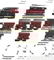 Zeige Details für Fleischmann 5170003 z21 N Startset BR 221 Güterzug DB Bild von Fleischmann 5170003 z21 N Startset BR 221 Güterzug DB