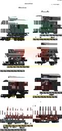 Show details for Fleischmann 6660119 N 4-teiliger Güterzug DB Picture of Fleischmann 6660119 N 4-teiliger Güterzug DB