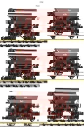 Show details for Fleischmann 6660071 N 3er Set Schwenkdachwag. DR Picture of Fleischmann 6660071 N 3er Set Schwenkdachwag. DR