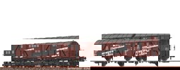 Zeige Details für Brawa 51301 H0 Gedeckter Güterwagen Hrs-vz332 DB Bild von Brawa 51301 H0 Gedeckter Güterwagen Hrs-vz332 DB