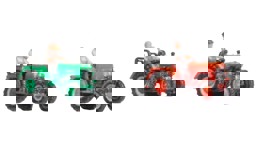 Show details for Noch 44609 Z Traktor McCormick D 2 Stück, rot und grün Picture of Noch 44609 Z Traktor McCormick D 2 Stück, rot und grün