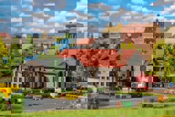 Zeige Details für Faller 222106 N Zweiständiger Lokschuppen Bild von Faller 222106 N Zweiständiger Lokschuppen
