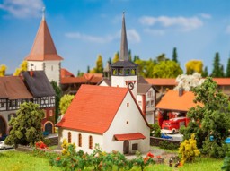 Show details for Faller 232314 N Kirche mit Spitzdach Picture of Faller 232314 N Kirche mit Spitzdach