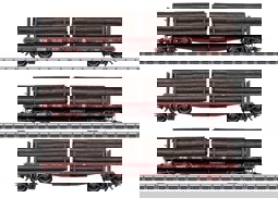 Show details for Märklin 45600 H0 US-Rungenwagen-Set passend zur Shay Picture of Märklin 45600 H0 US-Rungenwagen-Set passend zur Shay