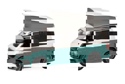 Show details for Herpa 096805-004 H0 VW T6.1 California, Candy Weiß / Bay Leaf Green metallic Picture of Herpa 096805-004 H0 VW T6.1 California, Candy Weiß / Bay Leaf Green metallic