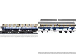 Show details for Märklin 43188 H0 Umbauwagen-Paar Deutsche Weinstraße Picture of Märklin 43188 H0 Umbauwagen-Paar Deutsche Weinstraße