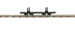 Zeige Details für Busch 12226 H0f Zwei 2-achsige Rungenwagen Bild von Busch 12226 H0f Zwei 2-achsige Rungenwagen