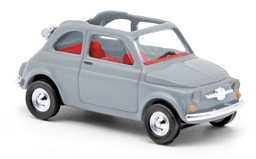 Show details for Busch 48780 H0 Fiat 500 Cabrio grau Trasformabile Picture of Busch 48780 H0 Fiat 500 Cabrio grau Trasformabile