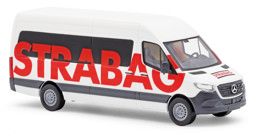 Show details for Busch 52632 H0 MB Sprinter Bus Strabag langer Radstand Picture of Busch 52632 H0 MB Sprinter Bus Strabag langer Radstand