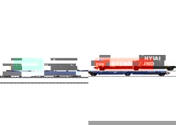 Show details for Märklin 47474 H0 Doppel-Taschenwagen Sdggmrss VTG Picture of Märklin 47474 H0 Doppel-Taschenwagen Sdggmrss VTG