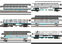 Show details for Märklin 87183 Z Personenwagenset Karlsruher Kopf DB AG Picture of Märklin 87183 Z Personenwagenset Karlsruher Kopf DB AG