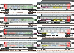 Show details for Märklin 87283 Z Wagenset Snälltåget Picture of Märklin 87283 Z Wagenset Snälltåget