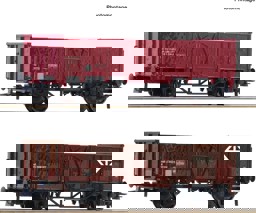 Show details for Roco 77034 H0 2-tlg. Set: Offene Güterwagen SBB DC Picture of Roco 77034 H0 2-tlg. Set: Offene Güterwagen SBB DC