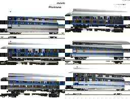 Zeige Details für Roco 6200209 H0 3-tlg. Set 2: Reisezugwagen IR 461 DB-AG DC Bild von Roco 6200209 H0 3-tlg. Set 2: Reisezugwagen IR 461 DB-AG DC