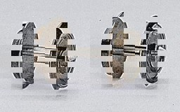 Show details for Fleischmann 6561 Wechselstrom Radsatz 25mm Picture of Fleischmann 6561 Wechselstrom Radsatz 25mm