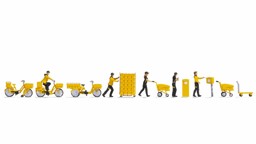 Zeige Details für Noch 16265 HO Figuren Themenwelt Post Bild von Noch 16265 HO Figuren Themenwelt Post