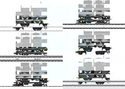 Zeige Details für Märklin 48263 H0 Kalkkübelwagen-Set Slmmp DR Bild von Märklin 48263 H0 Kalkkübelwagen-Set Slmmp DR