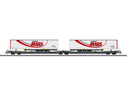 Zeige Details für Märklin 47472 H0 Doppel-Taschenwagen Sdggmrss MFD Bild von Märklin 47472 H0 Doppel-Taschenwagen Sdggmrss MFD