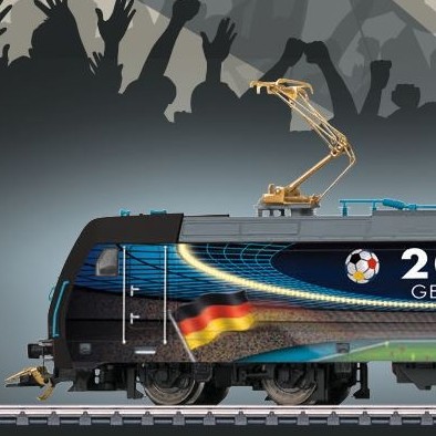 Märklin H0 + Z, Trix H0  Loks zur Fußball Europameisterschaft