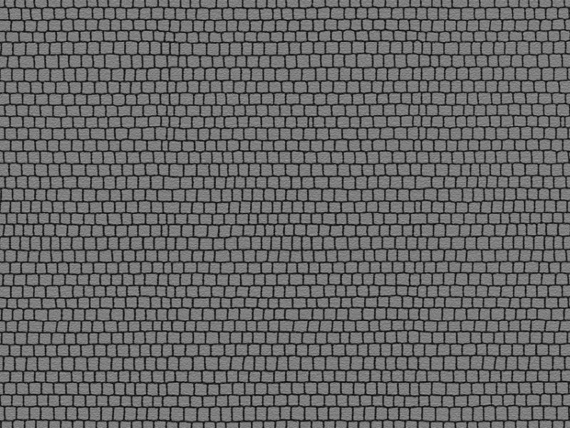 Modelleisenbahn NOCH|48594 2 Stk Kopfsteinpflasterplatz je 17 x 10,5 cm 