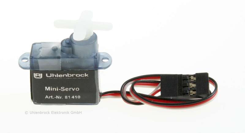 Bild von Uhlenbrock 81410 Mini-Servo | Zubehör Spur H0 Technik