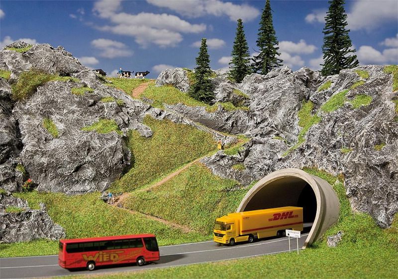 Bild von Faller 272582 N ICE-/Straßen-Tunnelportal | Tunnel und Portale Spur N