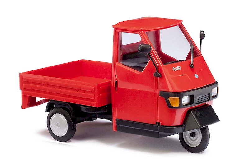 Picture of Busch 60001 Piaggio Ape 50 Rot | Modellautos 1:43 Spur 0