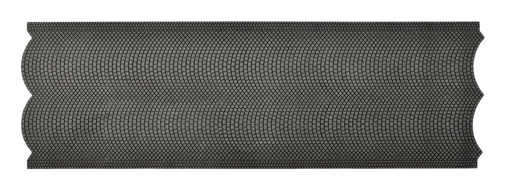 Bild von Vollmer 48840 G Straßenplatte Kopfsteinpflaster aus Steinkunst,L 110 x B 34,6 cm
