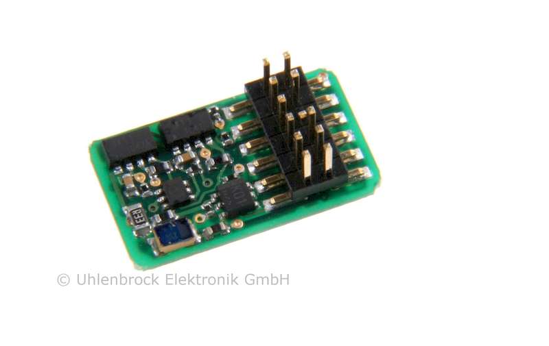 Bild von Uhlenbrock 73145 IntelliDrive 2 Multiprotokoll Decoder PluX-12 | Digitaldecoder Spur N