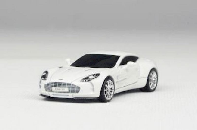 Bild von Fronti Art H0-06 Aston Martin One:77 Weiß | Modellautos 1:87 Spur H0