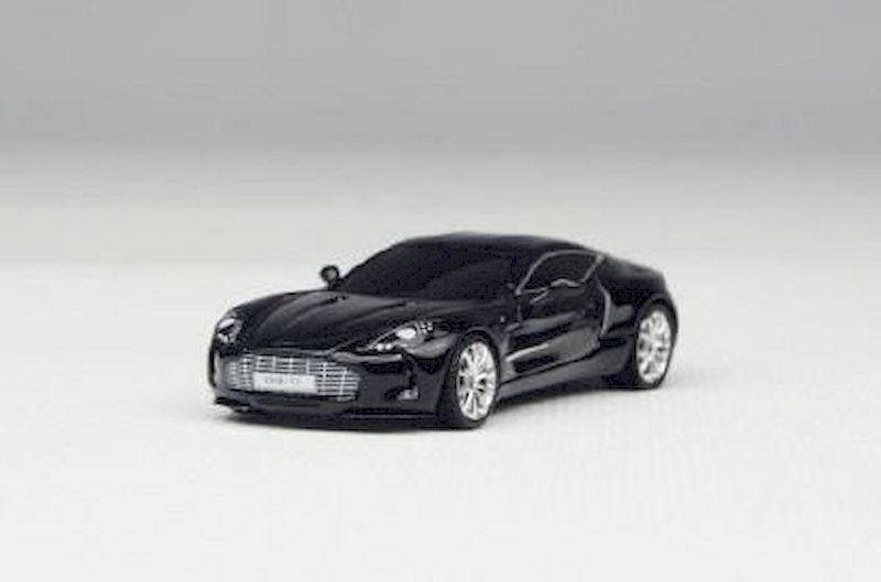 Bild von Fronti Art H0-07 Aston Martin One:77 Schwarz | Modellautos 1:87 Spur H0