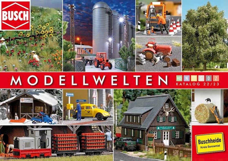 Bild von Busch 999892 Katalog Modellwelten 2022/23 | Modelleisenbahn Kataloge