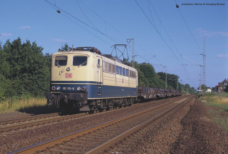 Bild von Piko 51302 E-Lok BR 151 DB AG beige V + DSS PluX22 | Lokomotiven Spur H0 analog