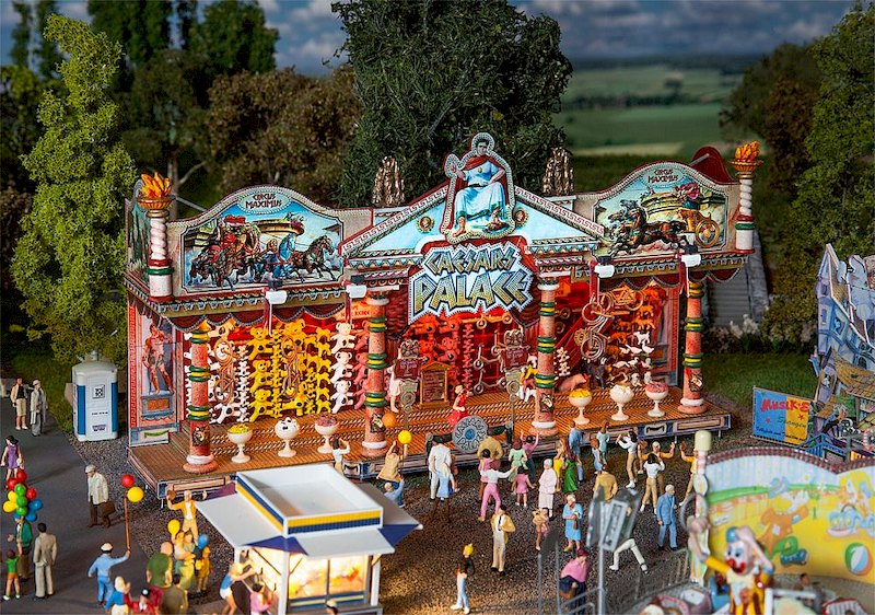 Bild von Faller 140119 H0 Losbude Caesars Palace | Kirmes Spur H0