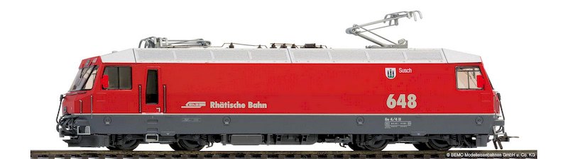 Bild von Bemo 1359108 H0m Lok Ge 4/4 III 648 Susch | Lokomotiven Spur H0m-H0e-H0f digital