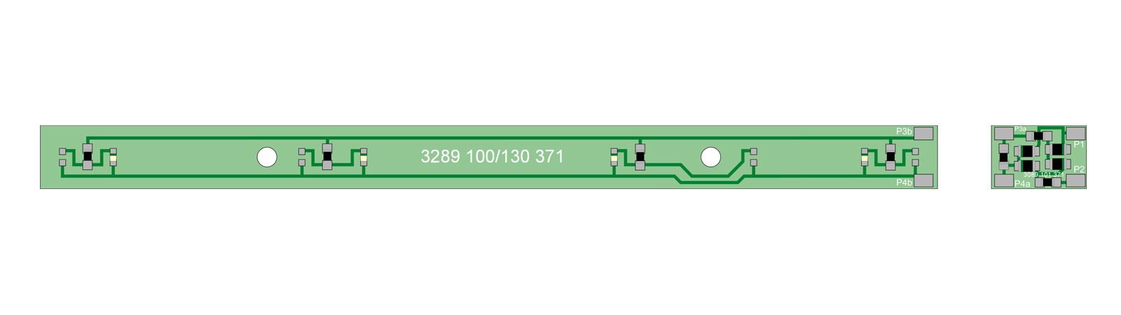 Bild von Bemo 6545600 Innenbeleuchtung für 3689 H0 3L-WS