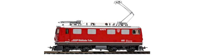 Bild von Bemo 1352125 RhB Ge 4/4 I 605 Universallok Madrisa mit Kurvensound | Lokomotiven Spur H0m-H0e-H0f digital