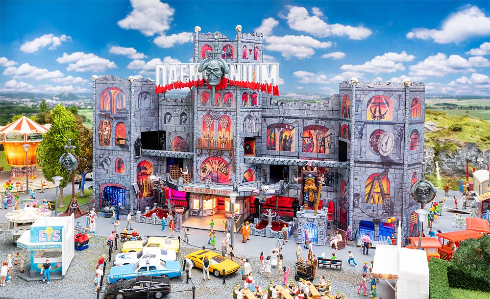 Bild von Faller 140418 H0 Geisterbahn Daemonium | Kirmes Spur H0