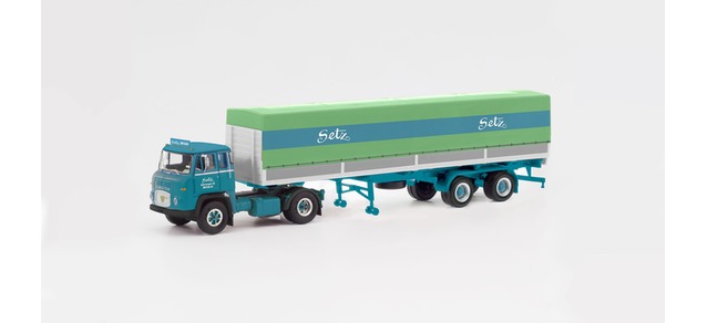 Bild von Herpa 87MBS026062 Scania Vabis LB 76 Planen-Sattelzug Setz