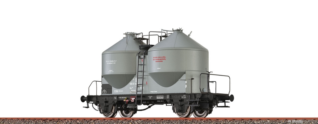 Bild von Brawa 50524 H0 Güterwagen Ucs 909 DB, Epoche 4 | Güterwagen Spur H0