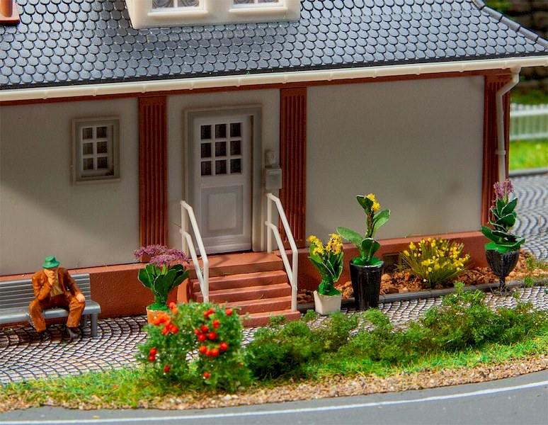 Bild von Faller 181284 H0 6 Topfpflanzen | Bäume und Pflanzen Spur H0