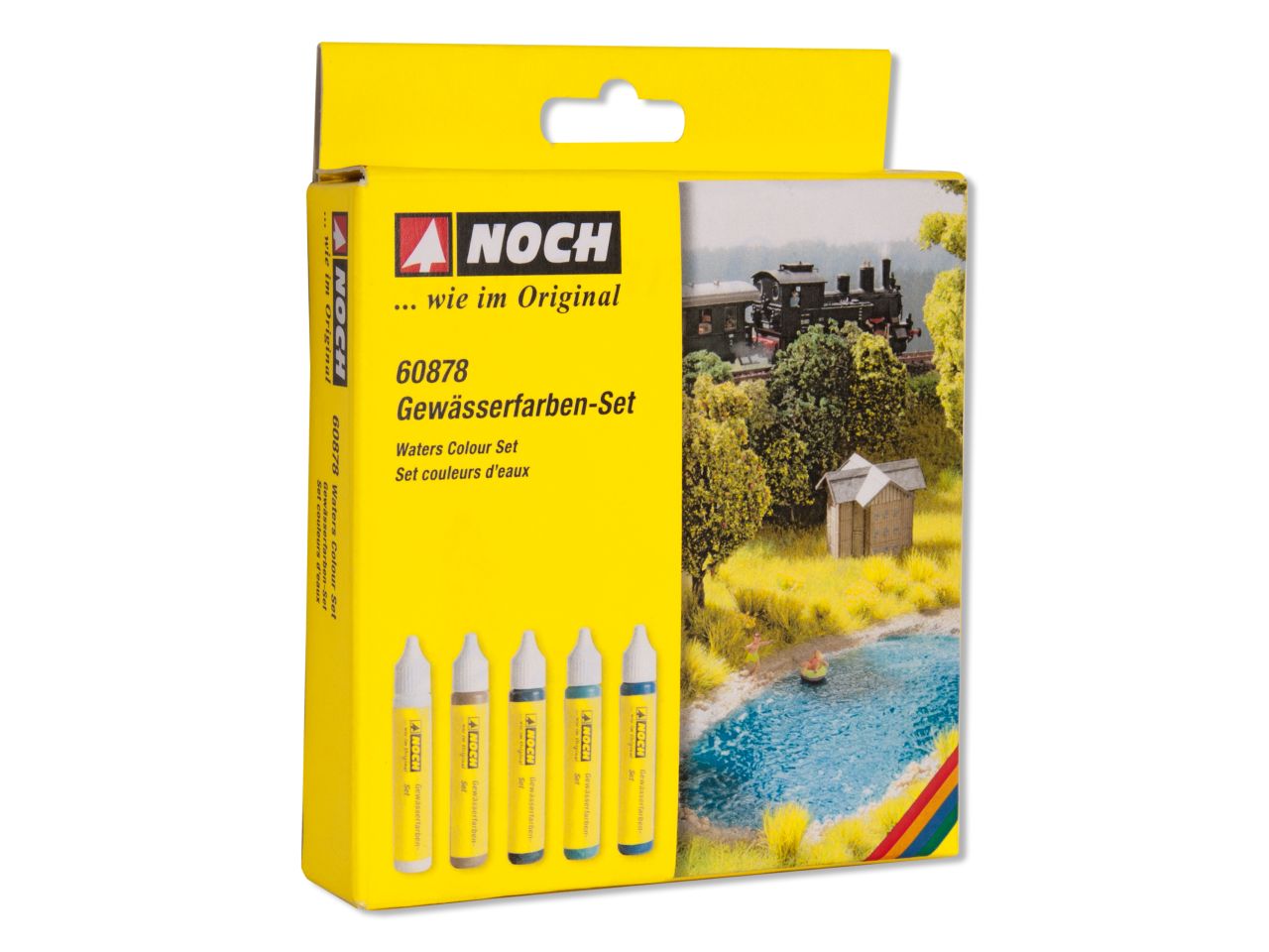 Bild von Noch 60878 Gewässerfarben-Set | Modellbau Farben